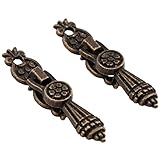 10個入り アンティーク調 引き手 取っ手 キャビネットプルハンドルリング　キッチン家具 装飾用 3.5*2.4cm