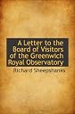 A Letter to the Board of Visitors of the Greenwich Royal Observatory