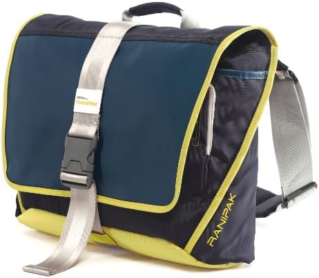 Durable Solid Tablet Organizer Laptop Computer Messenger Travel Ranipak Bag, Blue, One Size