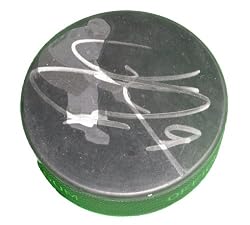 Anaheim Ducks Bobby Ryan Autographed Photo Hockey Puck, Proof Photo