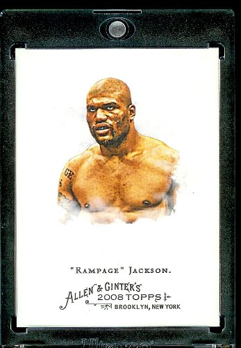 Buy 2008 Topps Allen and Ginter # 189 Rampage Jackson ( UFC - Ultimate Fighting Champion ) MLB Baseball... by Topps