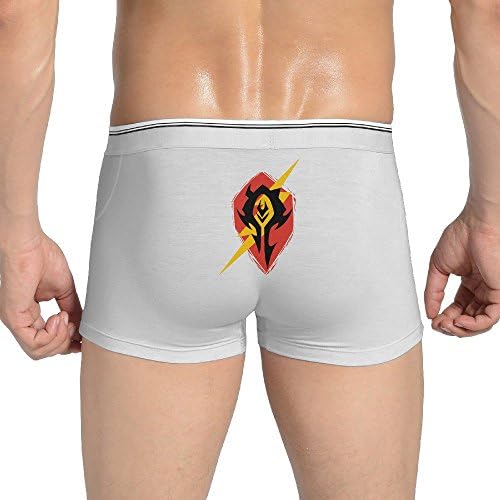 Men's Flash tribe Horde Sigils Stretchable Underwear Boxer Brief White