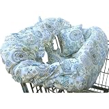 Sarah Shopping Cart / High Chair Cover in Buttercup Bliss