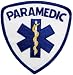 Paramedic EMT EMS Star of Life Embroidered Patch Emergency Rescue Services Iron-On Ambulance Emblem