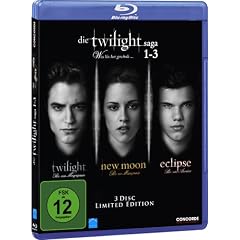 Die Twilight Saga 1-3: Twilight/New Moon/Eclipse [Blu-ray] [Limited Edition]