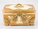 Art Nouveau Decorative Gilt Jewellery Trinket Box New
