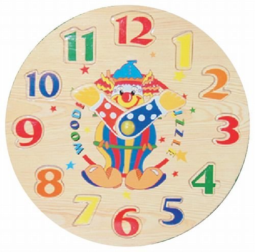 Puzzled - Wooden Clock Puzzles - CLOWN