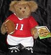 Ganz Bear Town Heritage Collection 11" Football Plush Bear