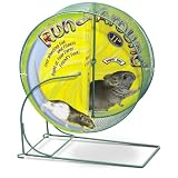 Super Pet Chinchilla 11-Inch Giant Run-Around Exercise Wheel, Colors Vary