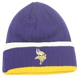 Minnesota Vikings Ribbed Cuffed Winter Knit Hat - Purple