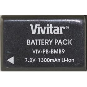 High Power 7.2V 1300 mAh Replacement Battery For Panasonic FZ150 FZ100 FZ47 DMW-BMB9