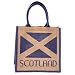 Sac de jute, grand drapeau écossais - les sacs de jute