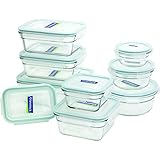 Glasslock 18-Piece Assorted Oven Safe Container Set
