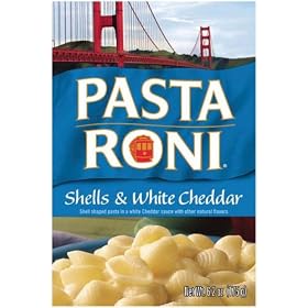 Pasta Roni Shells & White Cheddar 6.2 oz (Pack of 12)