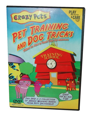 Childrens Toyshop  Kitchen & Housewares : Crazy Pets Pet Training and Dog Tricks DVD