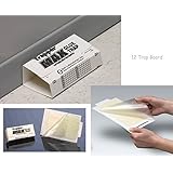 Trapper Max Glue Traps 12 Glue Boards Trap Mouse Bugs Insects Bed Bugs Spiders Cockroaches NON-TOXIC