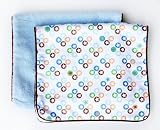 Caden Lane 3STADBURP Boutique Star Dot Burp Set - 2 Pieces