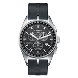 Cerruti Mens Veliero Black Dial Watch #CT61191X103047 by Cerruti