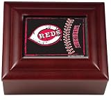 MLB Cincinnati Reds Wood Keepsake Box