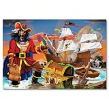 Melissa & Doug Pirate's Bounty Floor - 100 Piece (Toy)