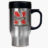 Nebraska Cornhuskers 16 oz. Stainless Steel Travel Mug