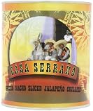 Casa Serrano Green Nacho Sliced Jalapeno Chillies (Pack of 2)