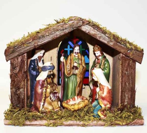 HAAC Weihnachtskrippe Krippe mit