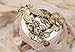 niceEshop(TM) 1 Pair Retro Bronze Colour Ancient Ways Peacock Earrings +Cable Tie