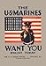 Art Poster, The US Marines Want You - 18.75 x 27.5