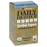 Daily Detox II Caffeine Free Herbal Tea, Original, Tea Bags, 30-Count Box (Pack of 3)