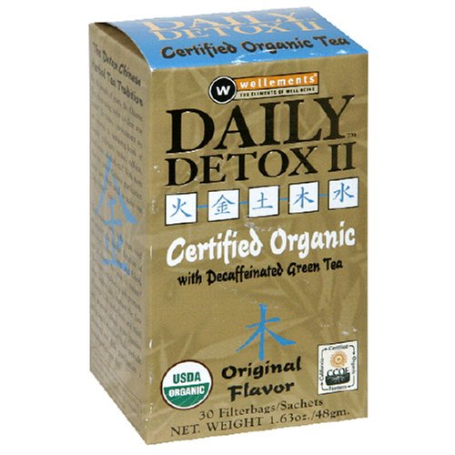 Daily Detox II Caffeine Free Herbal Tea, Original, Tea Bags, 30-Count Box (Pack of 3) by Daily Detox