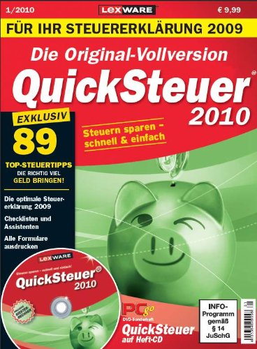 Quicksteuer 2010 - Aktionsware