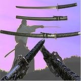 Sporting Goods : CARBON STEEL SAMURAI KATANA SWORD