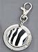 Zebra Print Design Coiled Purse Hanger, by Tripar