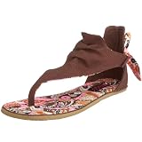 Sugar Women's Wrapajo African Paisley Canvas Sandal