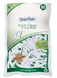 DenTek Triple Clean Floss Picks 90-count,   (Pack of 6)