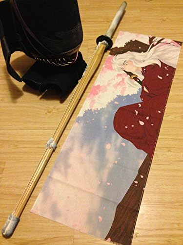 Inuyasha Towel, 37.4'x13.8' (95cmx35cm) Tenugui for Budo Karate Jyudo Kendo, Sports Towel, Yuxinzhenpin-007