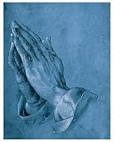 Praying Hands by Albrecht Durer. Art Print Poster 16 inches width by 20 inches height. Highest Quality Art Poster Print