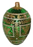 Museum Collection Faberg&Atilde;&copy; Napoleonic Egg Glass Ornament-Small