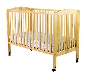 dream on me folding crib full size