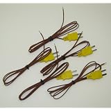 K-Type Thermocouple Wire PK-1 Temperature Sensor with High Temperature Plastic Insulation (Set of 5)