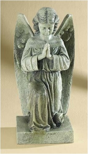 15" Religious Memorial Praying Angel Garden Statue #42521