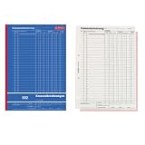 Produkt-Bild: Herlitz 882415 Kassenabrechnungsbuch 502, Karton,  A4, 2x50 Blatt blau