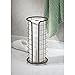 InterDesign Forma Free Standing Toilet Paper Holder - Spare Roll Storage for Bathroom, Bronze