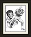 San Diego Chargers Framed Lance Alworth San Diego Chargers By Michael Mellett NFL Football