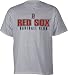 Boston Red Sox Steel Heather Team Logo Practice T-Shirt