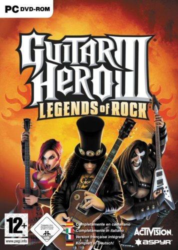 Guitar Hero III: Legends of Rock with Guitar (PC DVD)