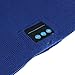 GBSELL Warm Hat Wireless Bluetooth Smart Cap Headset Headphone Speaker Mic BK (Blue)