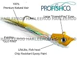 ProFish Saltwater Fishing Lure Bucktail 3/8oz Yel Flash