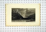 c1836 LURLEY BERG GOAR SEA VIEW SCENERY TINGLE PRINT